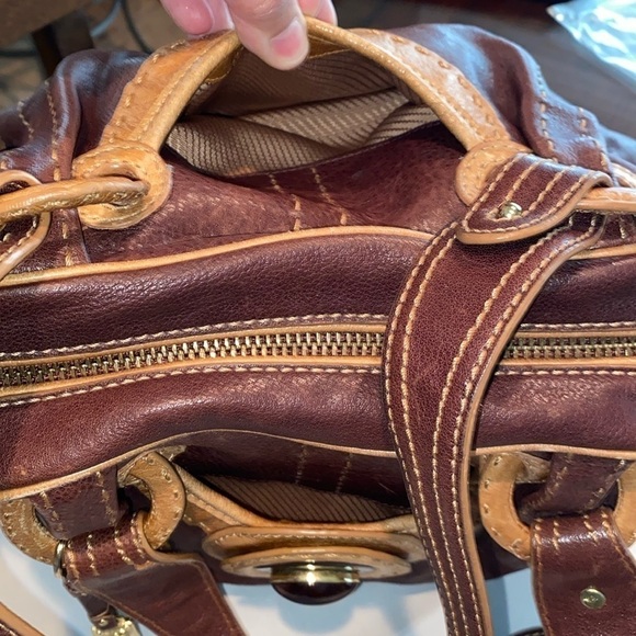 Lockheart Pebbled Leather “Stone” bag - Picture 9 of 15